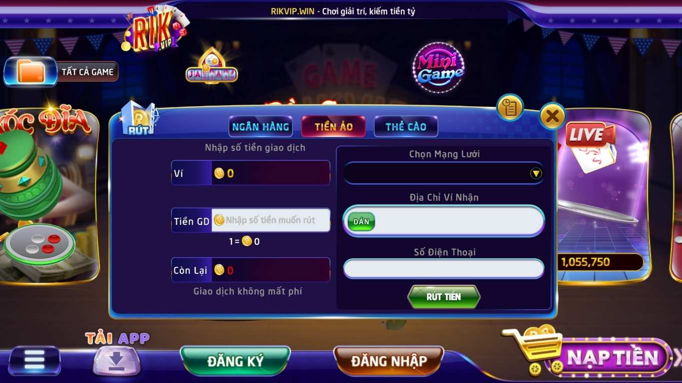 Nội dung chú ý khi thanh toán tiền thưởng tại Rikvip